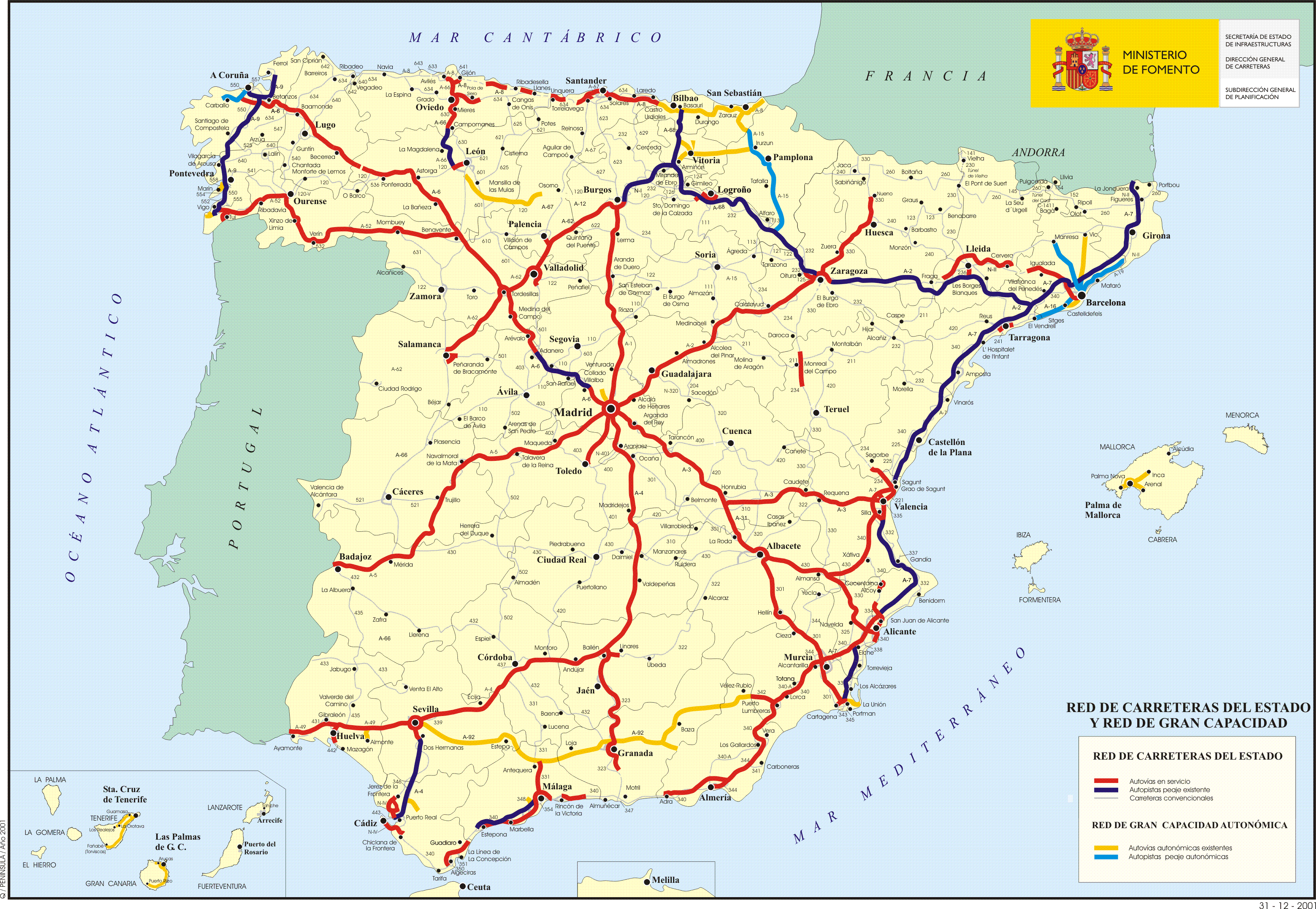 LAS REDES DE CARRETERAS